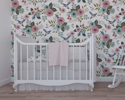 Blue Peony Wallpaper