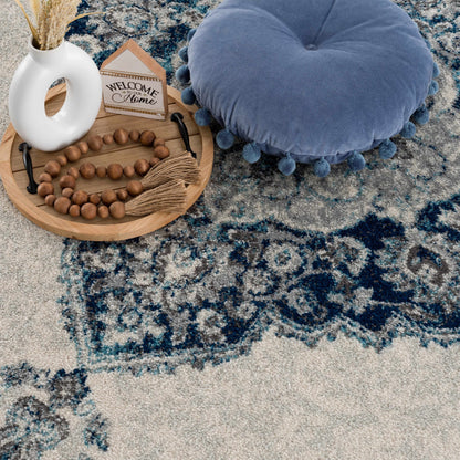 Istanbul Blue Area Carpet - Clearance