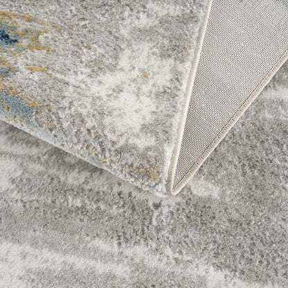 Live Marble Blue Area Rug