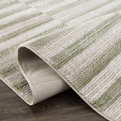 Liverpool Broken Striped Area Rug