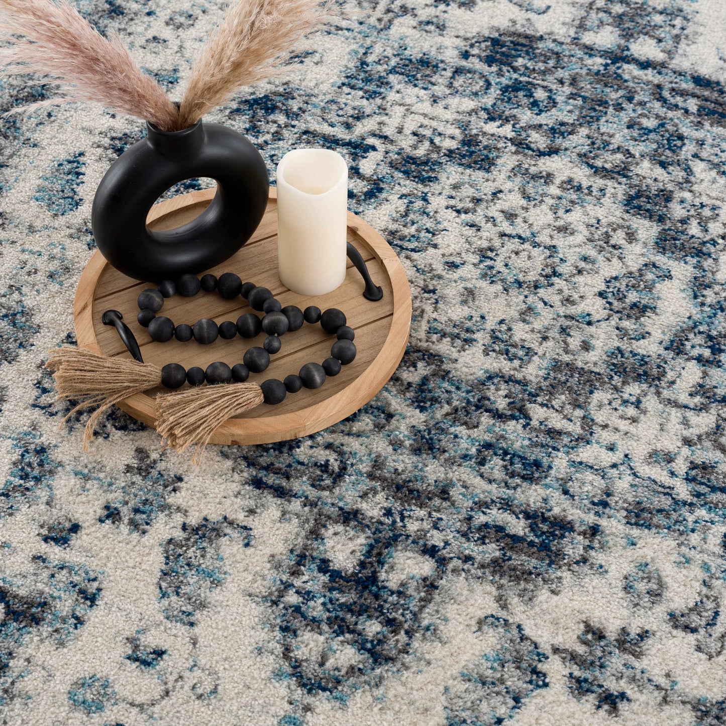 Istanbullu Blue Area Carpet - Clearance