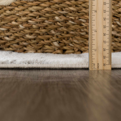Live Marble Blue Area Rug