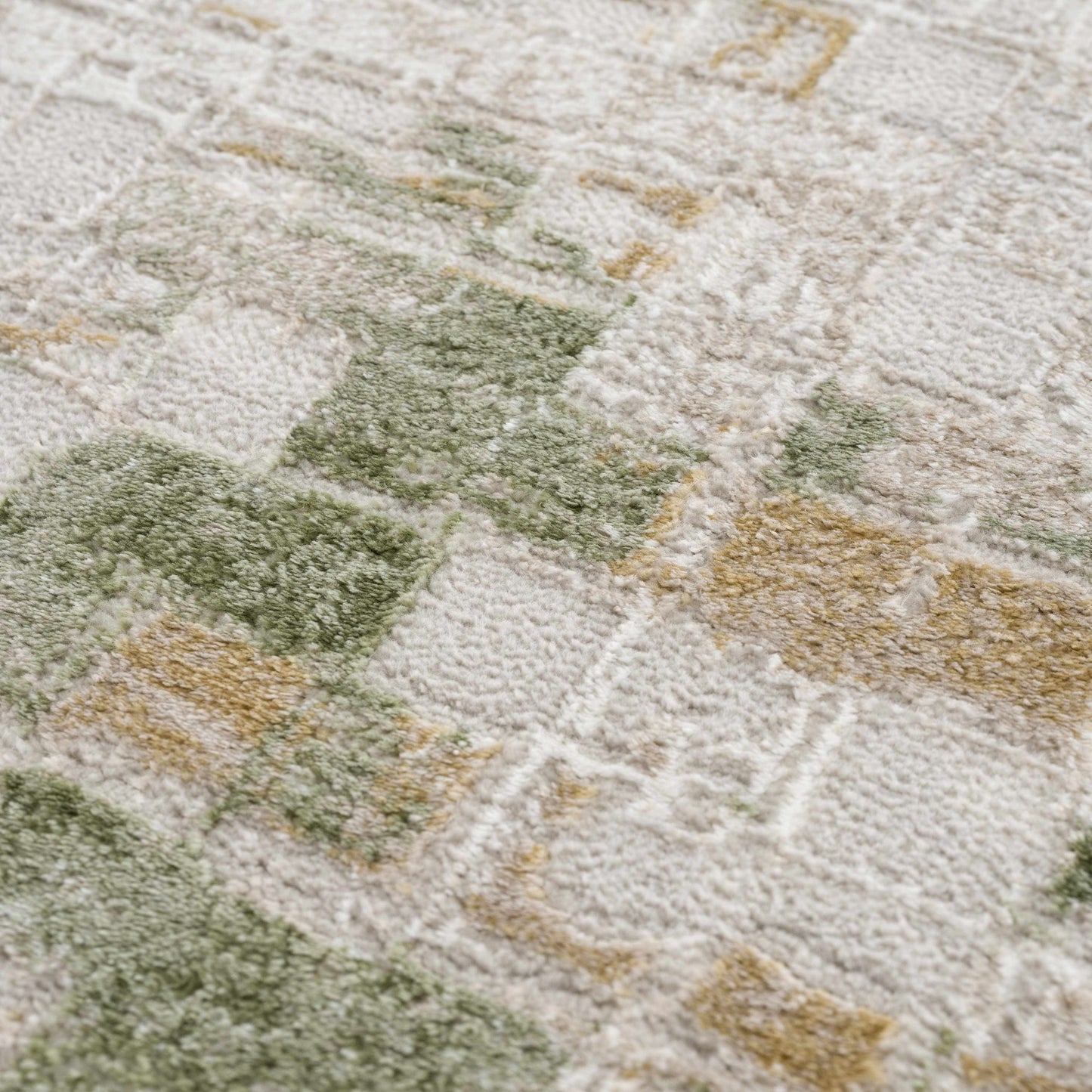 Liveri Abstract Green Area Rug