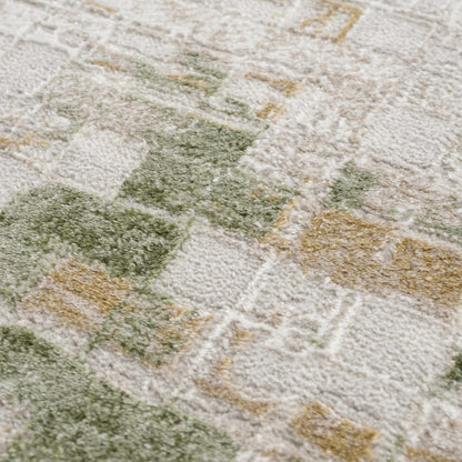 Liveri Abstract Green Area Rug