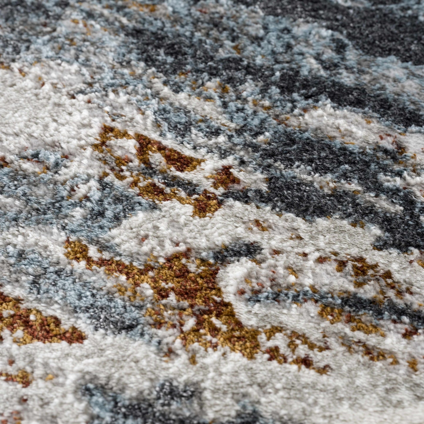 Live Marble Navy Area Rug