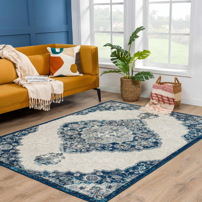 Istanbul Blue Area Carpet - Clearance