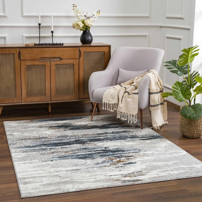 Live Marble Navy Area Rug