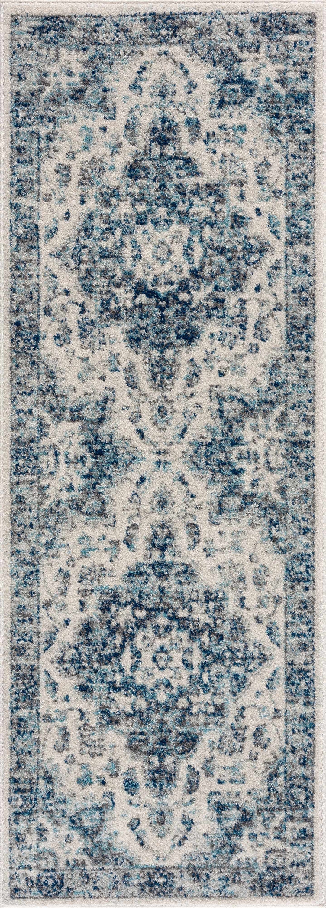 Istanbullu Blue Area Carpet - Clearance