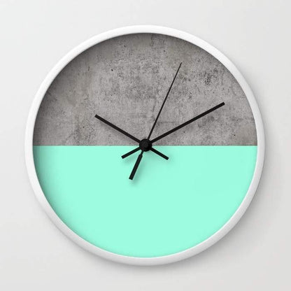 Decorative Wall Clocks Collection – Typography, Floral, Map, Camera & Abstract