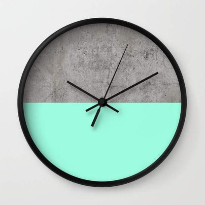 Decorative Wall Clocks Collection – Typography, Floral, Map, Camera & Abstract