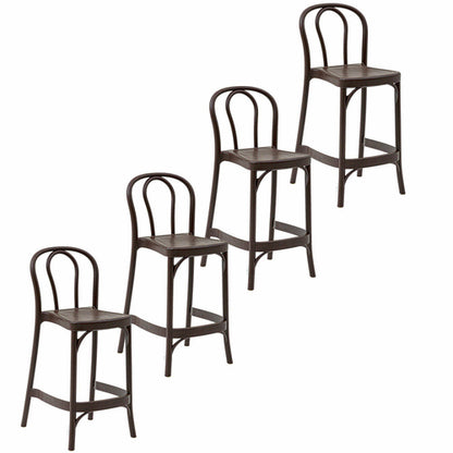 Set of 4 Patio Stool 26" Height - SOHO