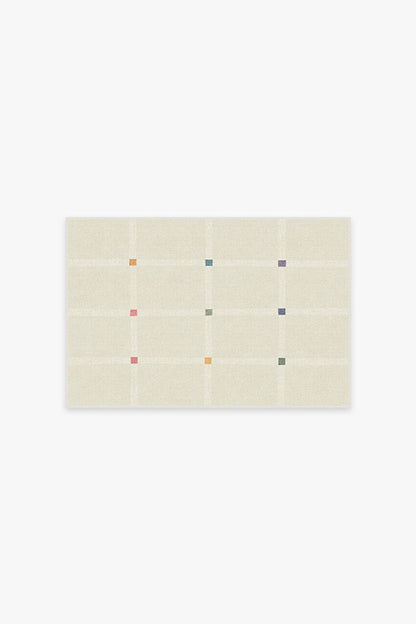 The Home Edit Joanna Ivory Pop Tufted Rug