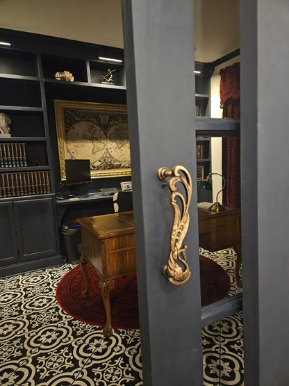 Brass Antique Peacock Door handle