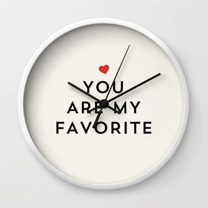 Decorative Wall Clocks Collection – Typography, Floral, Map, Camera & Abstract