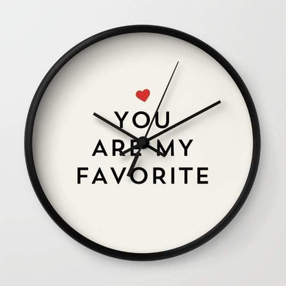 Decorative Wall Clocks Collection – Typography, Floral, Map, Camera & Abstract